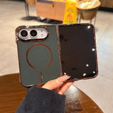 Woven Grid Magnetic Case for iPhone Duo 鈥?supplier product view