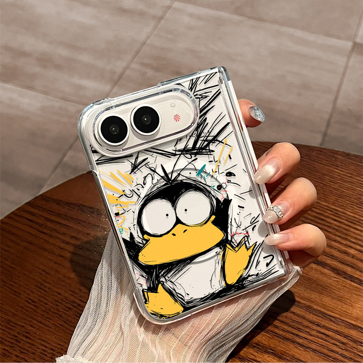 Graffiti Duck case — original supplier back view