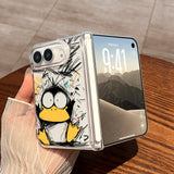 Graffiti Duck case — original supplier open folding view
