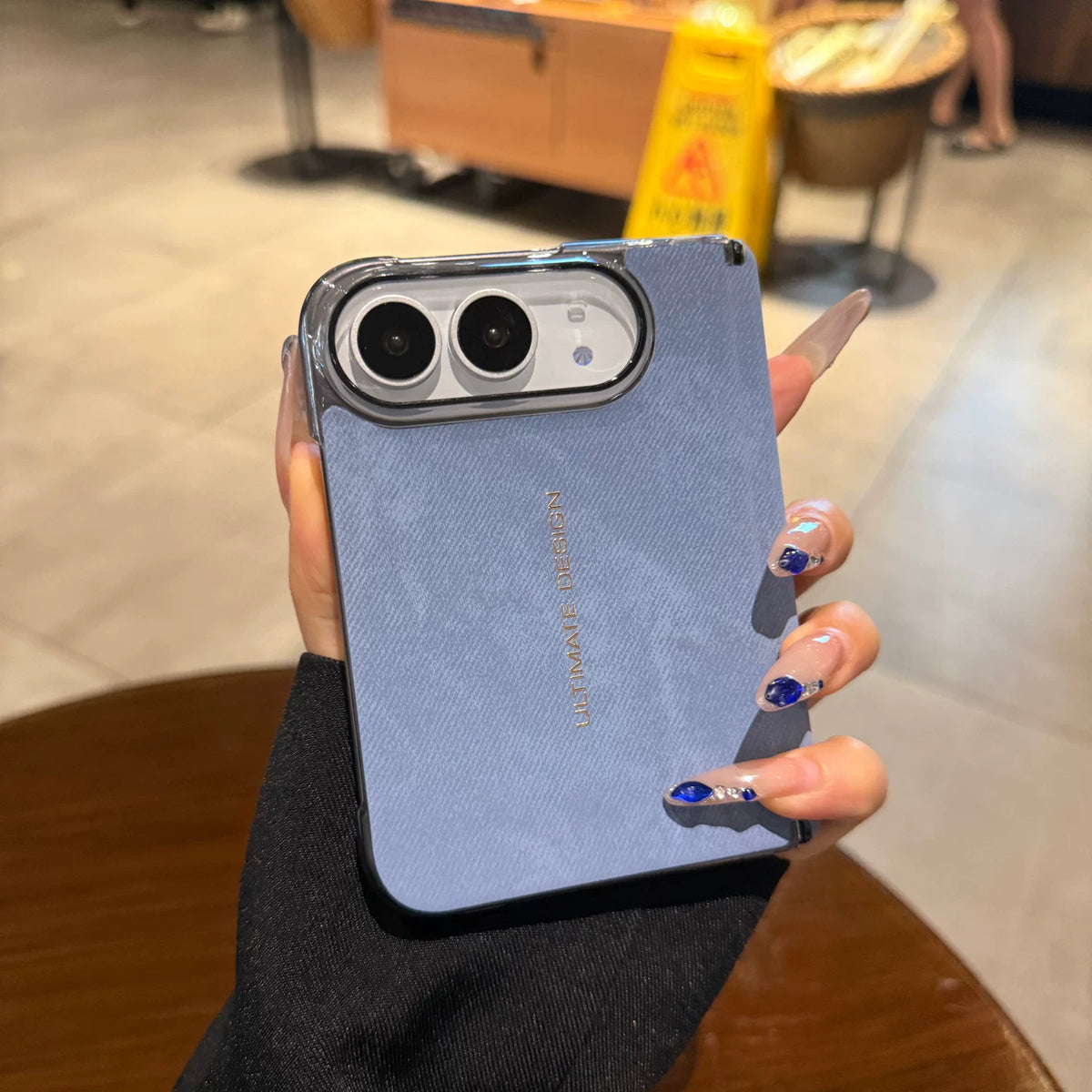 Denim Texture Case — Blue original supplier view