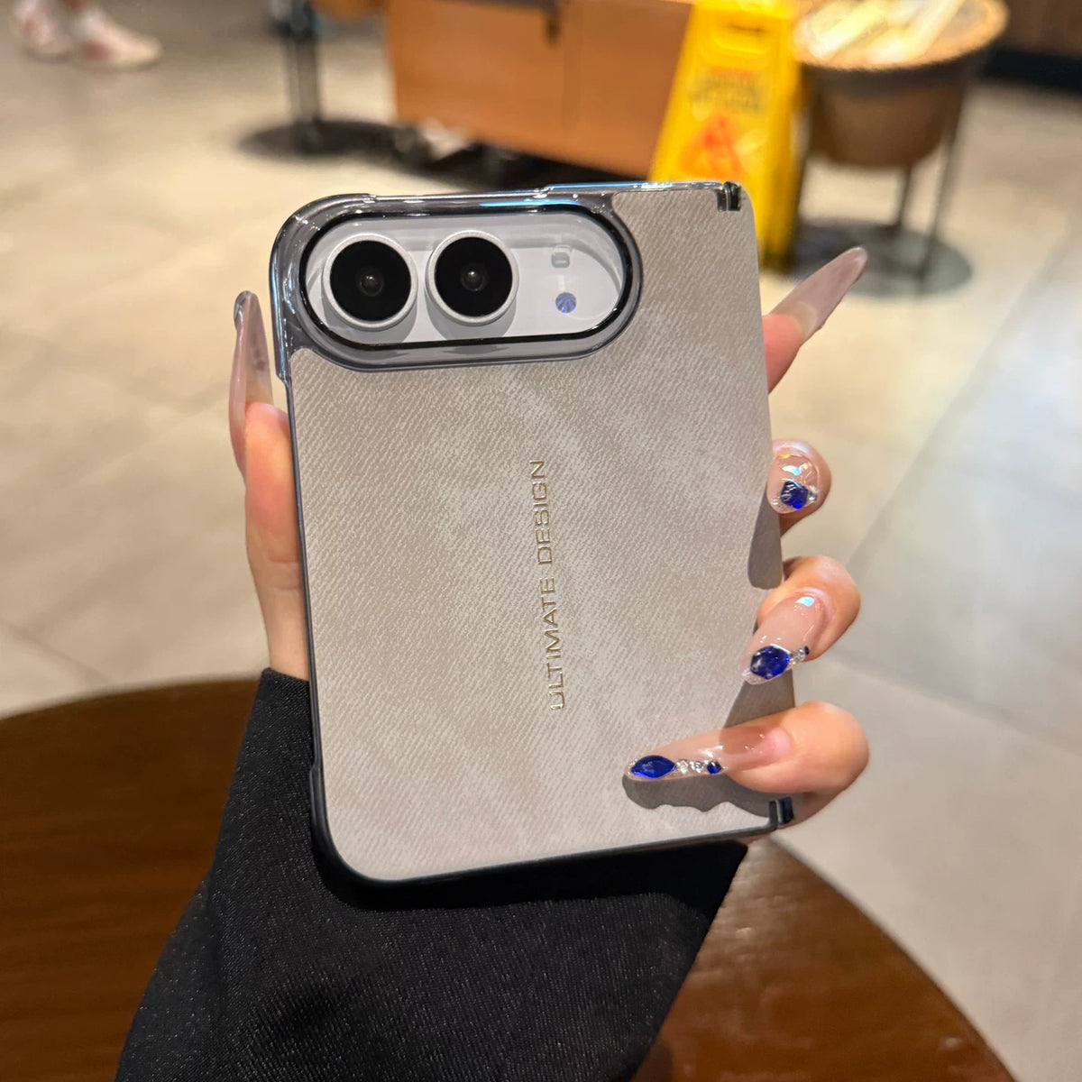 Denim Texture Case — Grey original supplier view