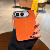 Denim Texture Case — Orange original supplier view