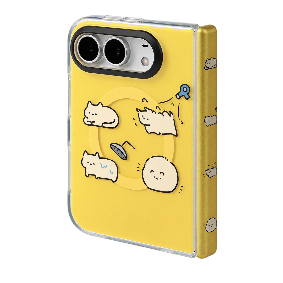 Dryer Cat magnetic case for iPhone Duo 鈥?supplier image with non-product content removed