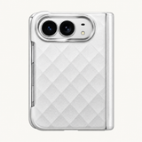 Quilted Crossbody Case fitted on iPhone Duo - rear product view